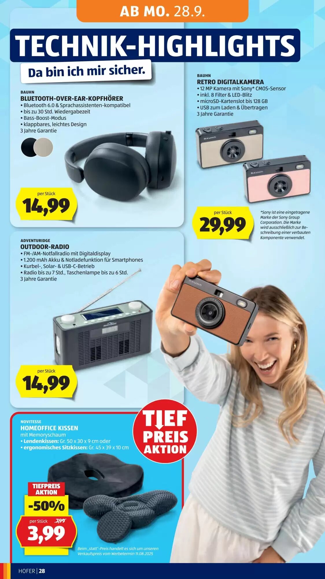 Hofer Flugblatt (ab 25.09.2026) - Angebote und Prospekt - Seite 36