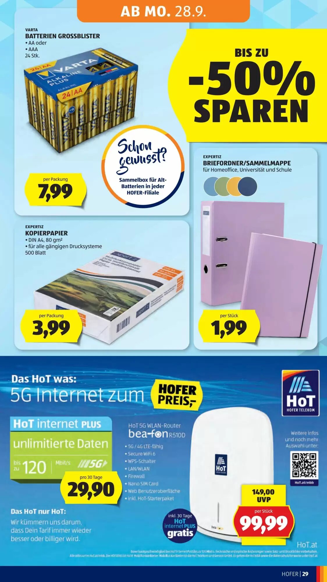 Hofer Flugblatt (ab 25.09.2026) - Angebote und Prospekt - Seite 37