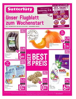 Sutterlüty Flugblatt (ab 28.09.2026) - Angebote und Prospekt