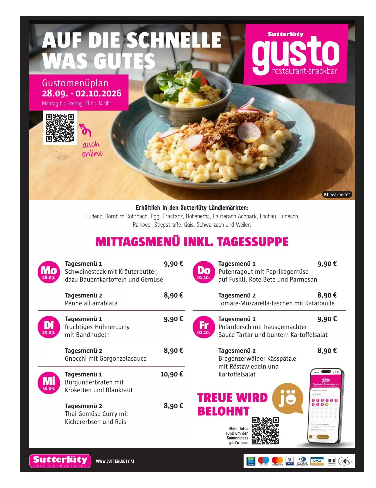 Sutterlüty Flugblatt (ab 28.09.2026) - Angebote und Prospekt - Seite 8