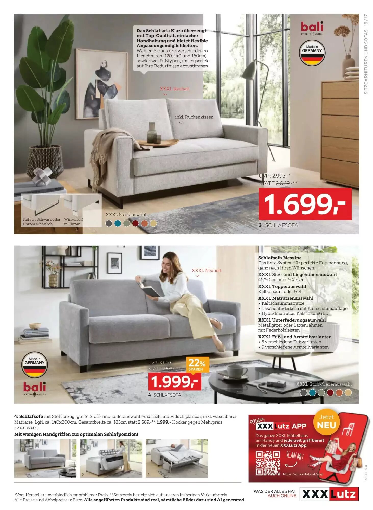 XXXLutz Flugblatt (ab 29.09.2026) - Angebote und Prospekt - Seite 17
