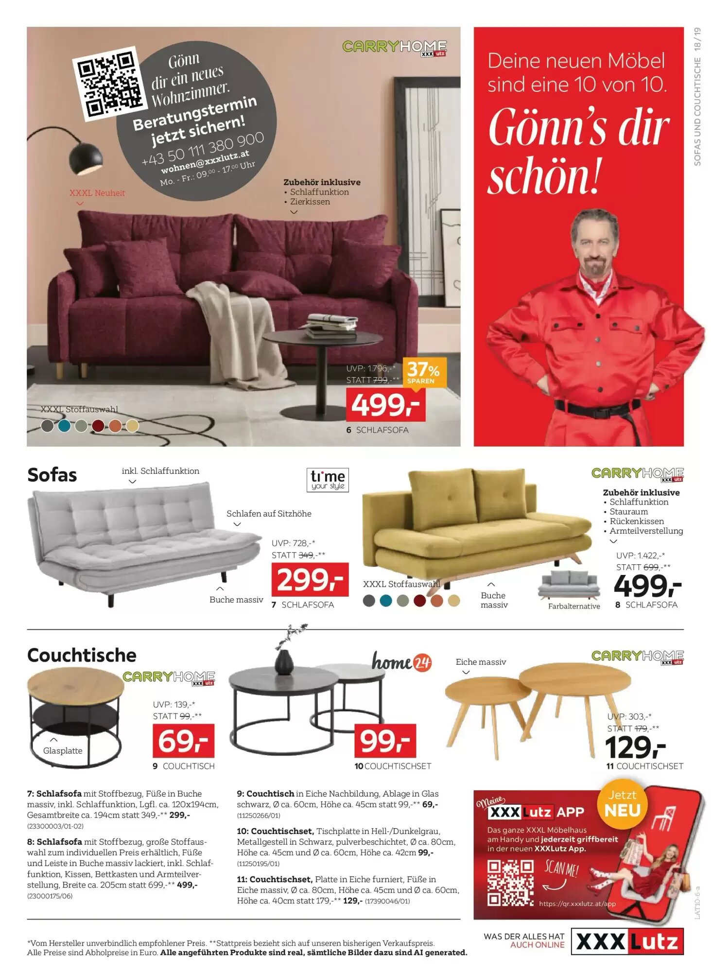 XXXLutz Flugblatt (ab 29.09.2026) - Angebote und Prospekt - Seite 19
