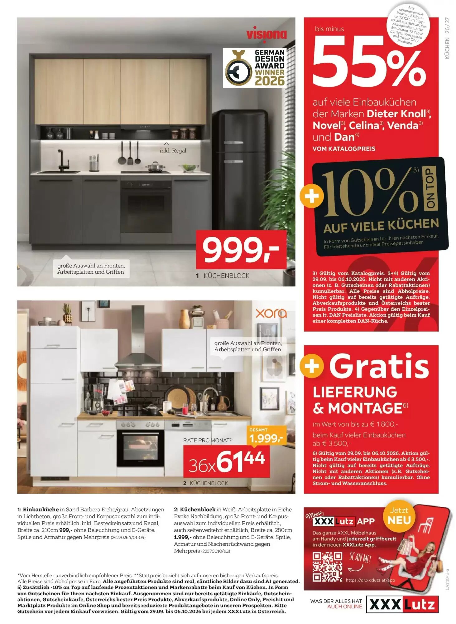 XXXLutz Flugblatt (ab 29.09.2026) - Angebote und Prospekt - Seite 27