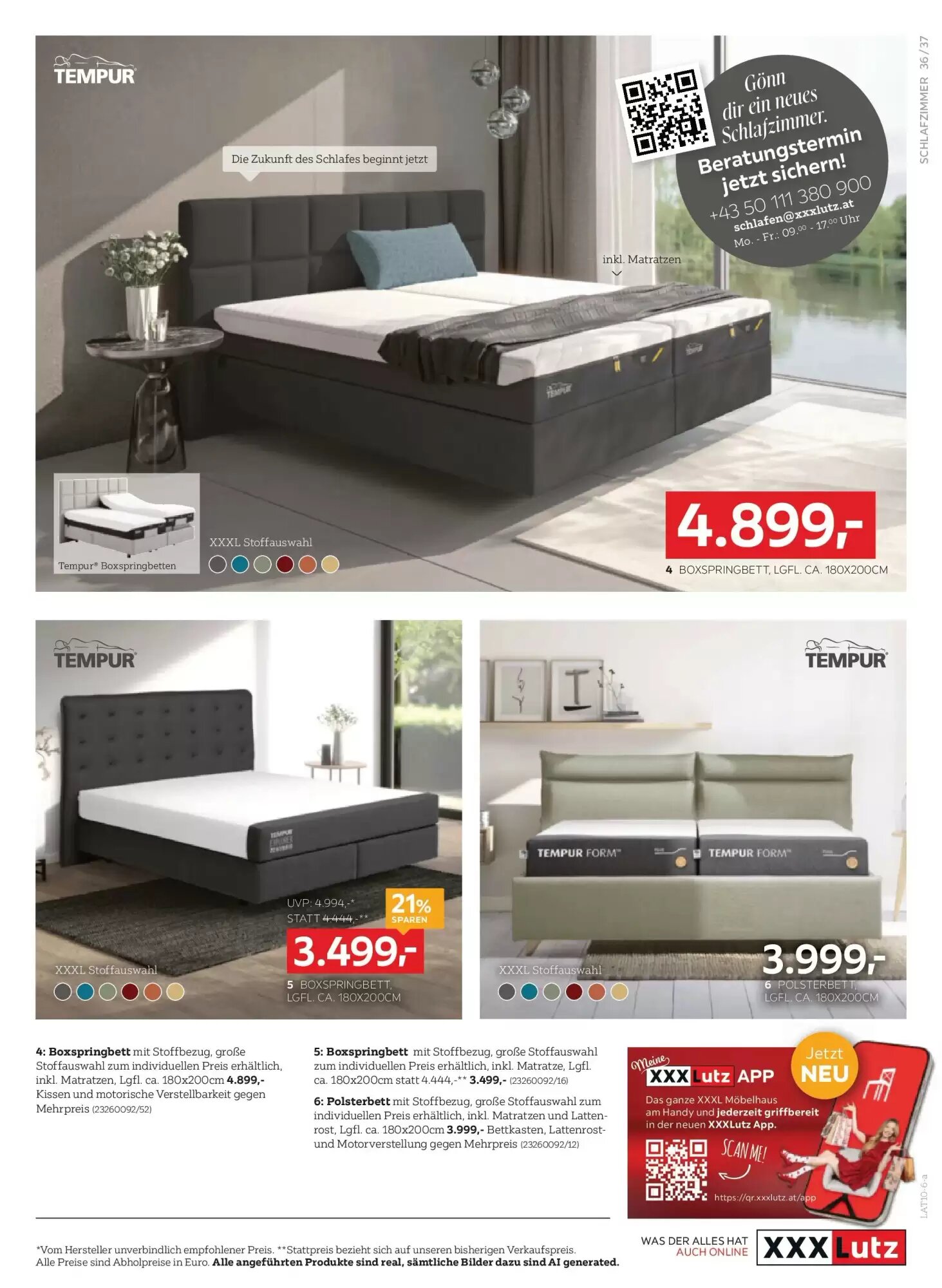 XXXLutz Flugblatt (ab 29.09.2026) - Angebote und Prospekt - Seite 37