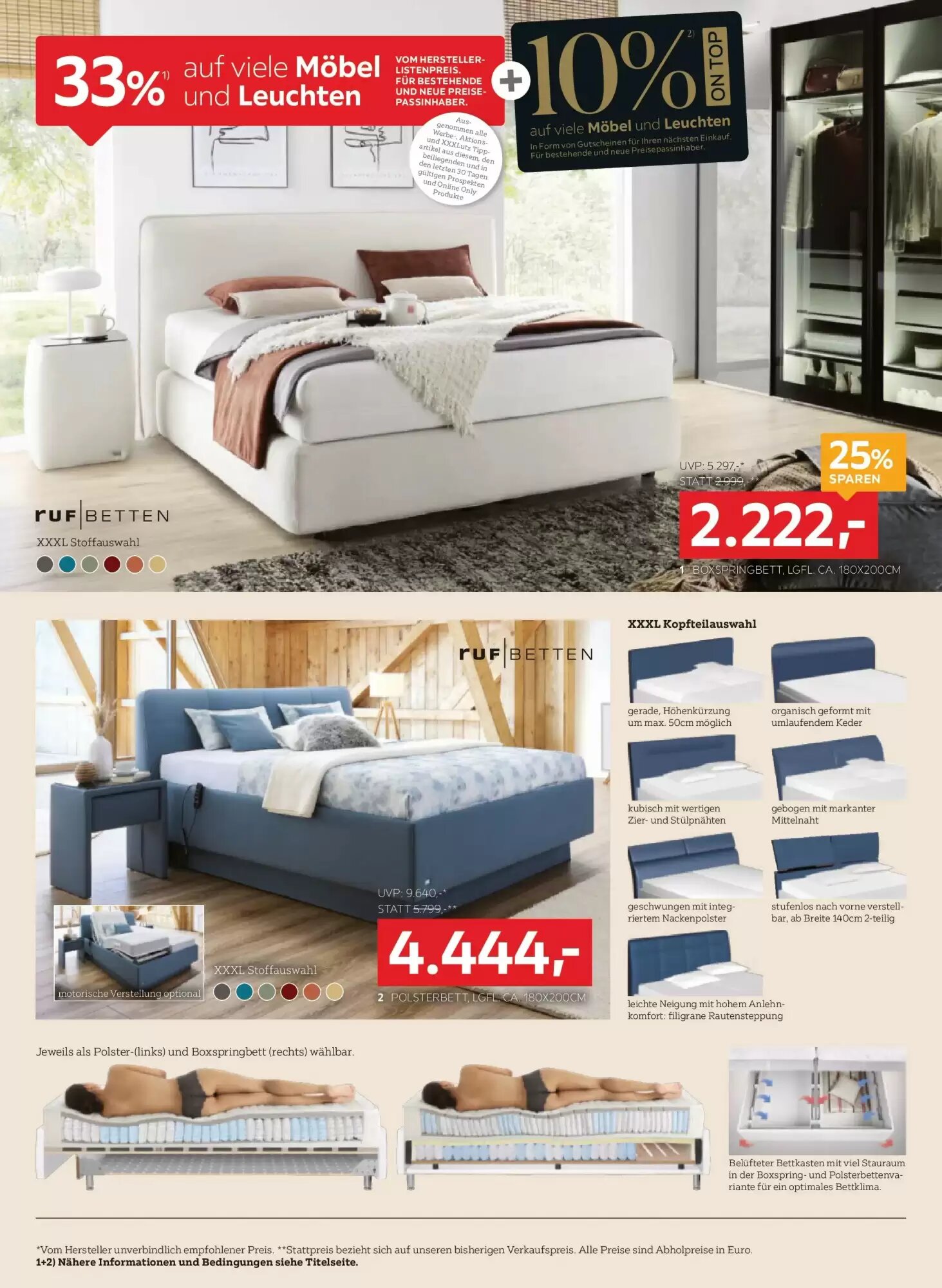 XXXLutz Flugblatt (ab 29.09.2026) - Angebote und Prospekt - Seite 38