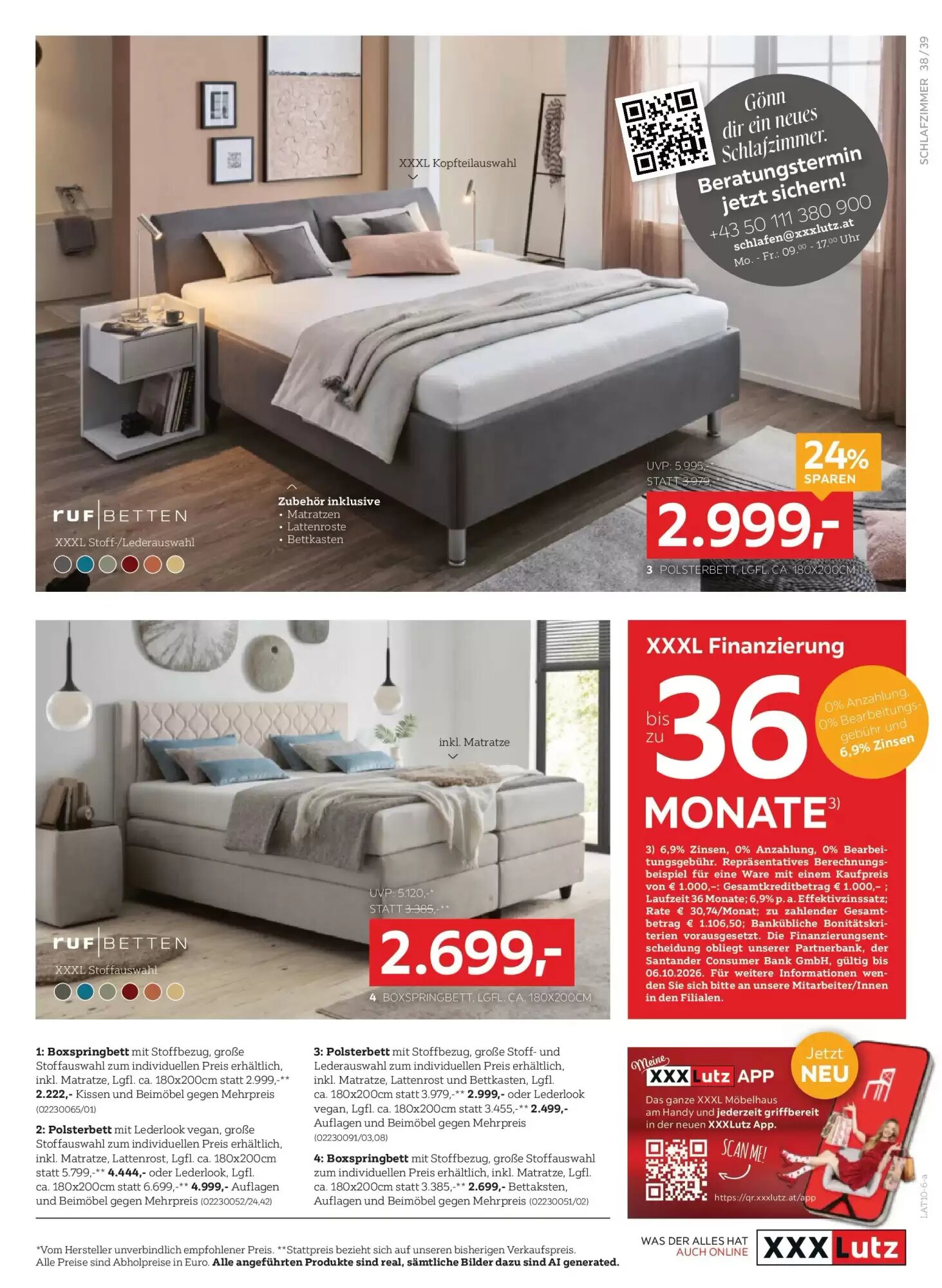 XXXLutz Flugblatt (ab 29.09.2026) - Angebote und Prospekt - Seite 39
