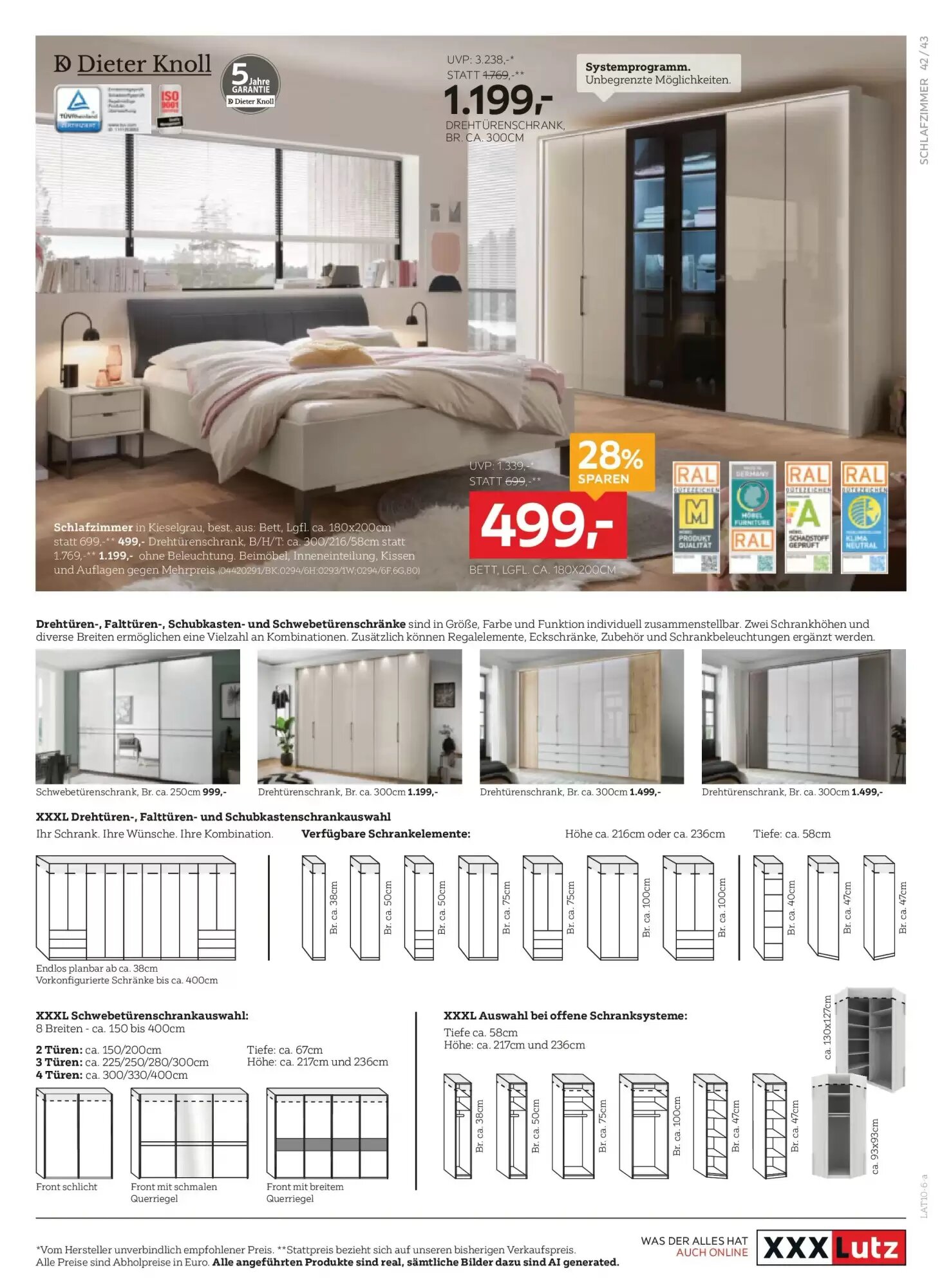 XXXLutz Flugblatt (ab 29.09.2026) - Angebote und Prospekt - Seite 43