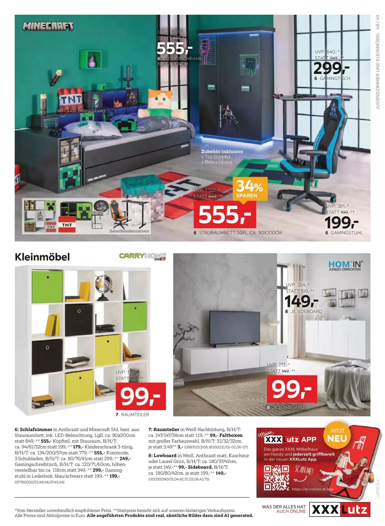 XXXLutz Flugblatt (ab 29.09.2026) - Angebote und Prospekt - Seite 49