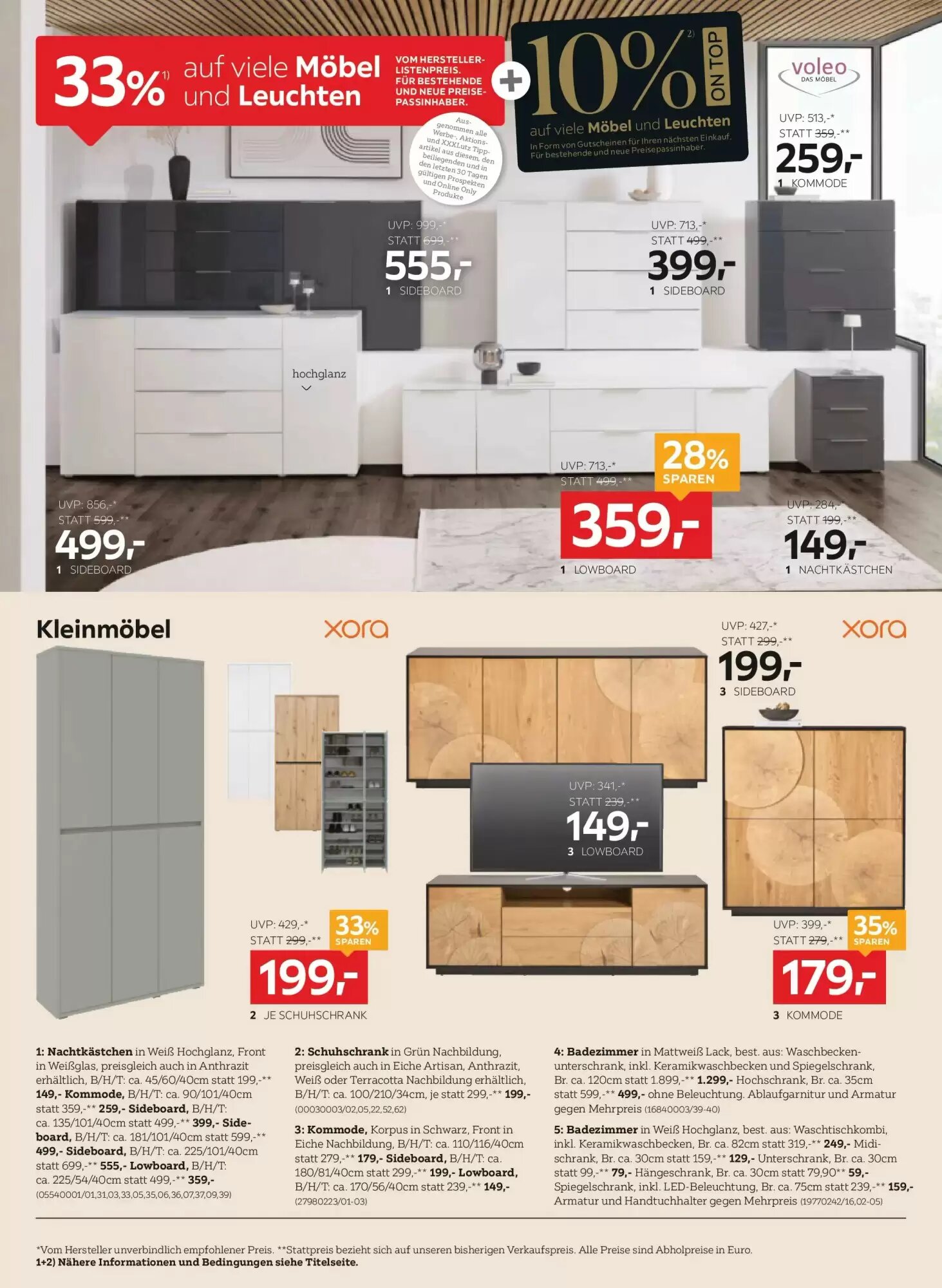 XXXLutz Flugblatt (ab 29.09.2026) - Angebote und Prospekt - Seite 54