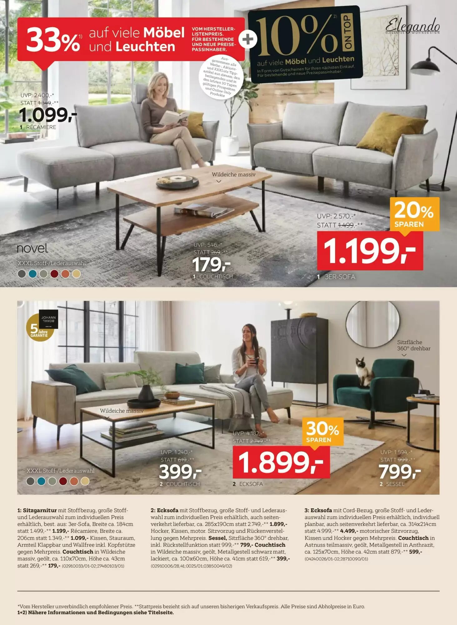 XXXLutz Flugblatt (ab 29.09.2026) - Angebote und Prospekt - Seite 8