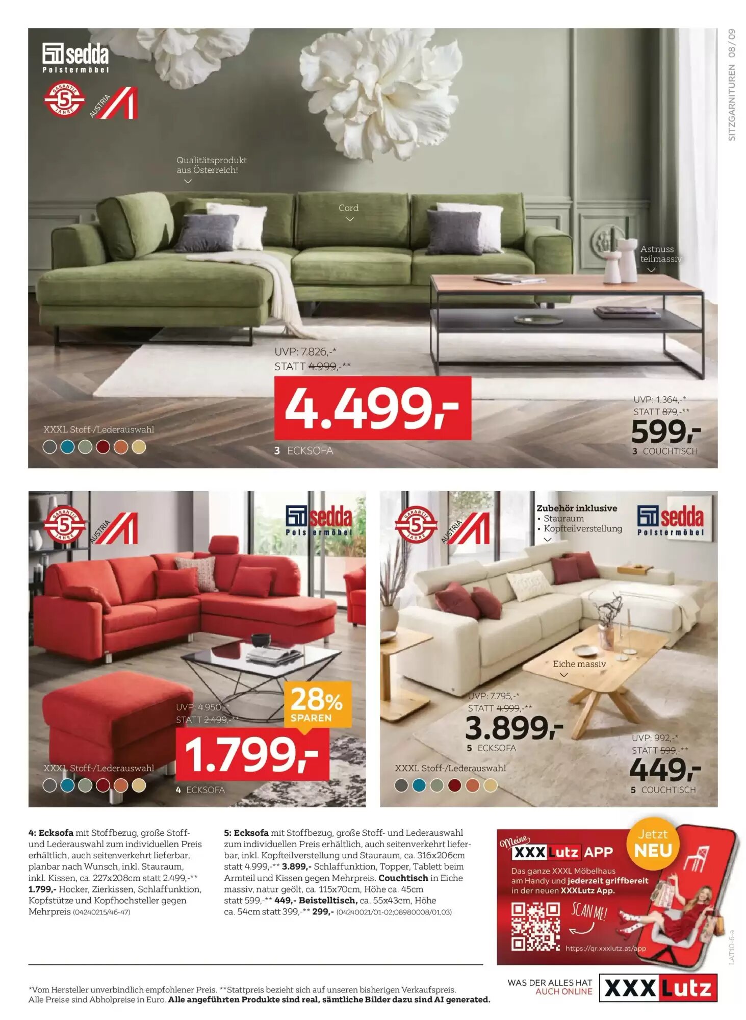 XXXLutz Flugblatt (ab 29.09.2026) - Angebote und Prospekt - Seite 9