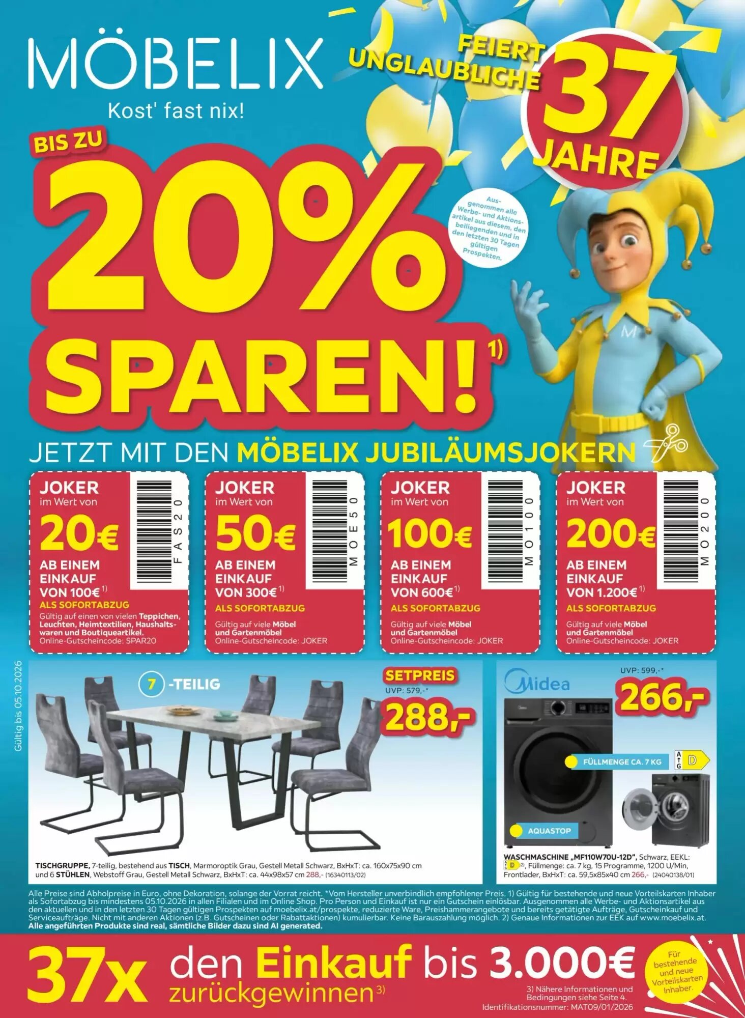 Möbelix Flugblatt (ab 29.09.2026) - Angebote und Prospekt - Seite 1