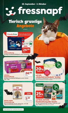 Fressnapf Flugblatt (ab 30.09.2026) - Angebote und Prospekt