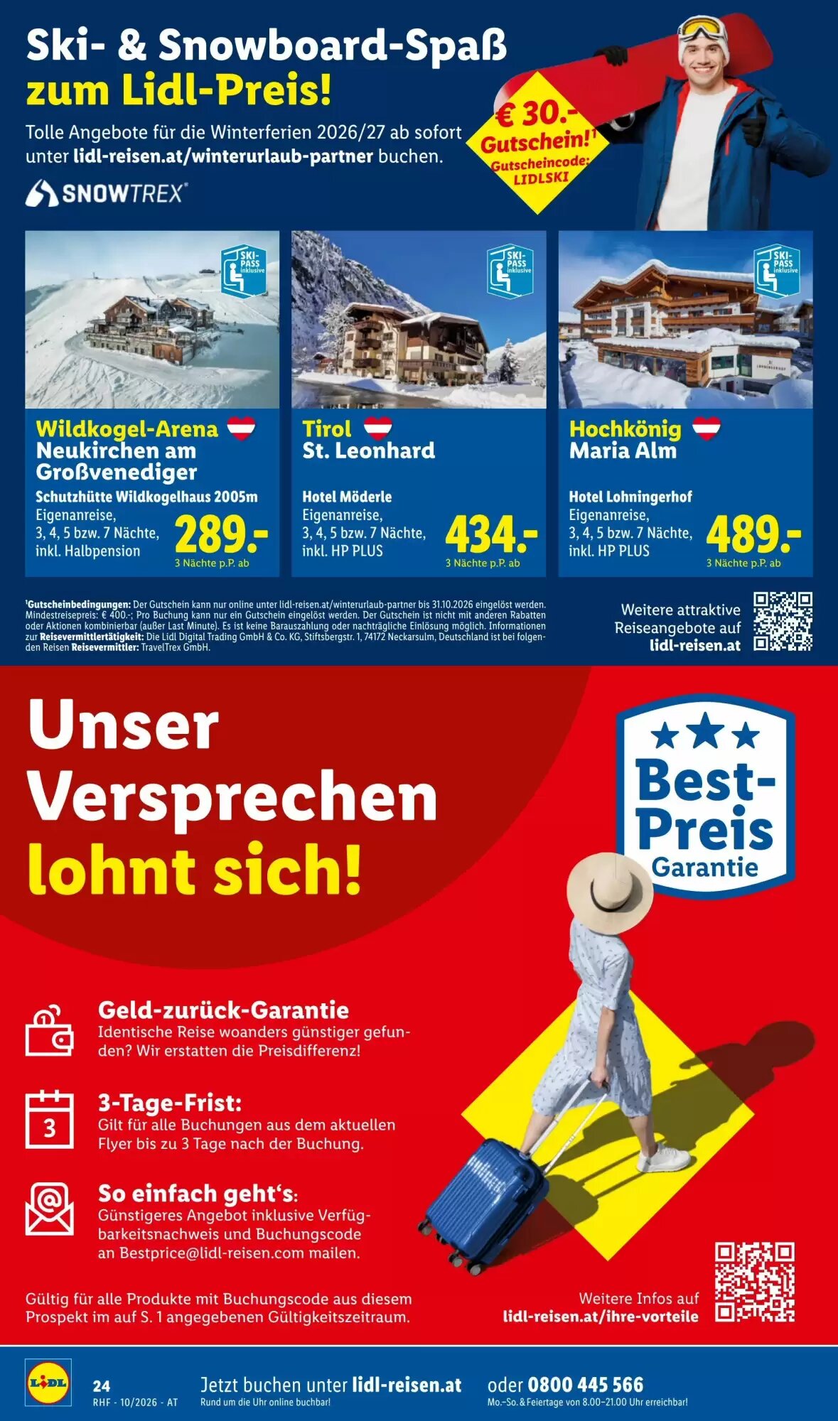 Lidl Reisen Flugblatt (ab 30.09.2026) - Angebote und Prospekt - Seite 24