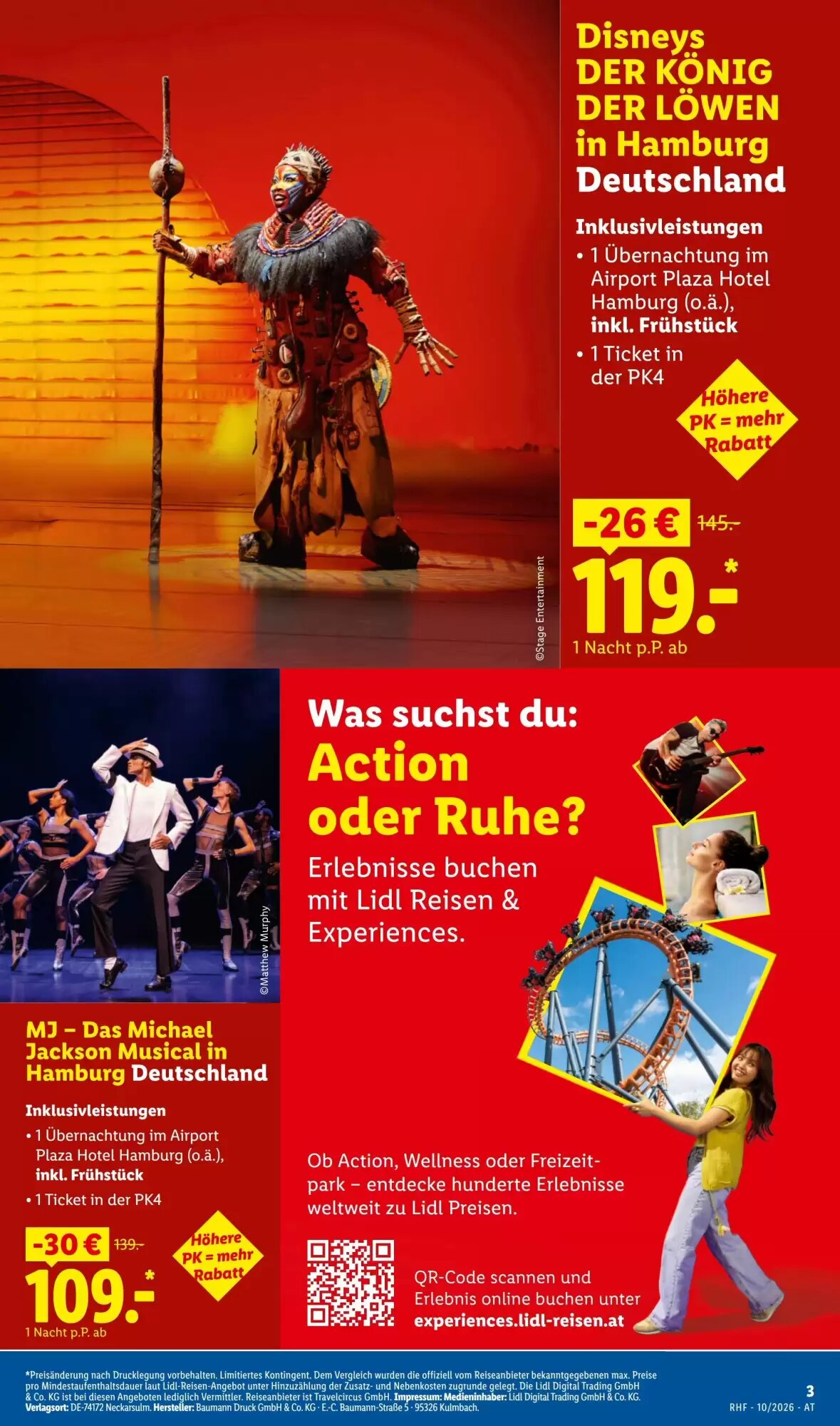 Lidl Reisen Flugblatt (ab 30.09.2026) - Angebote und Prospekt - Seite 3