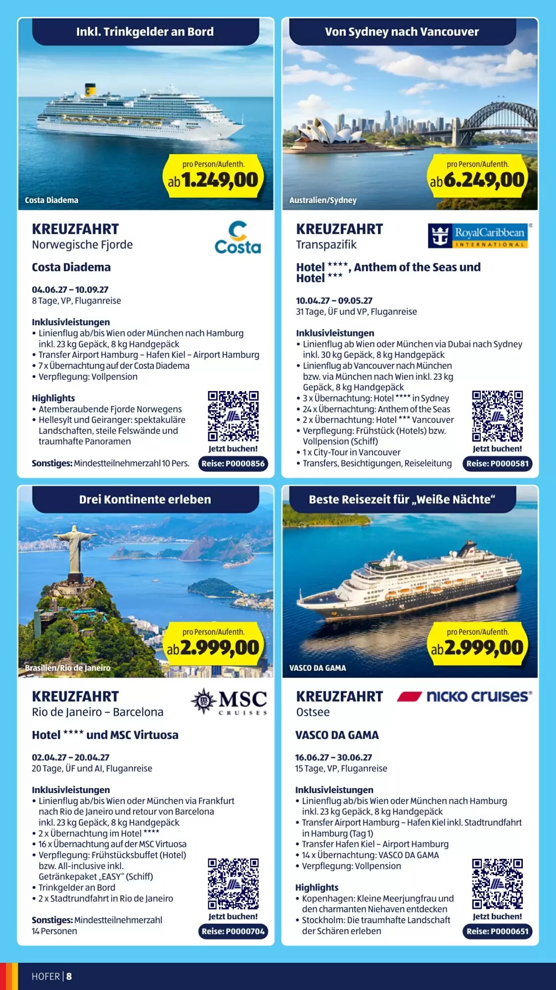 Hofer Flugblatt (ab 30.09.2026) - Angebote und Prospekt - Seite 8
