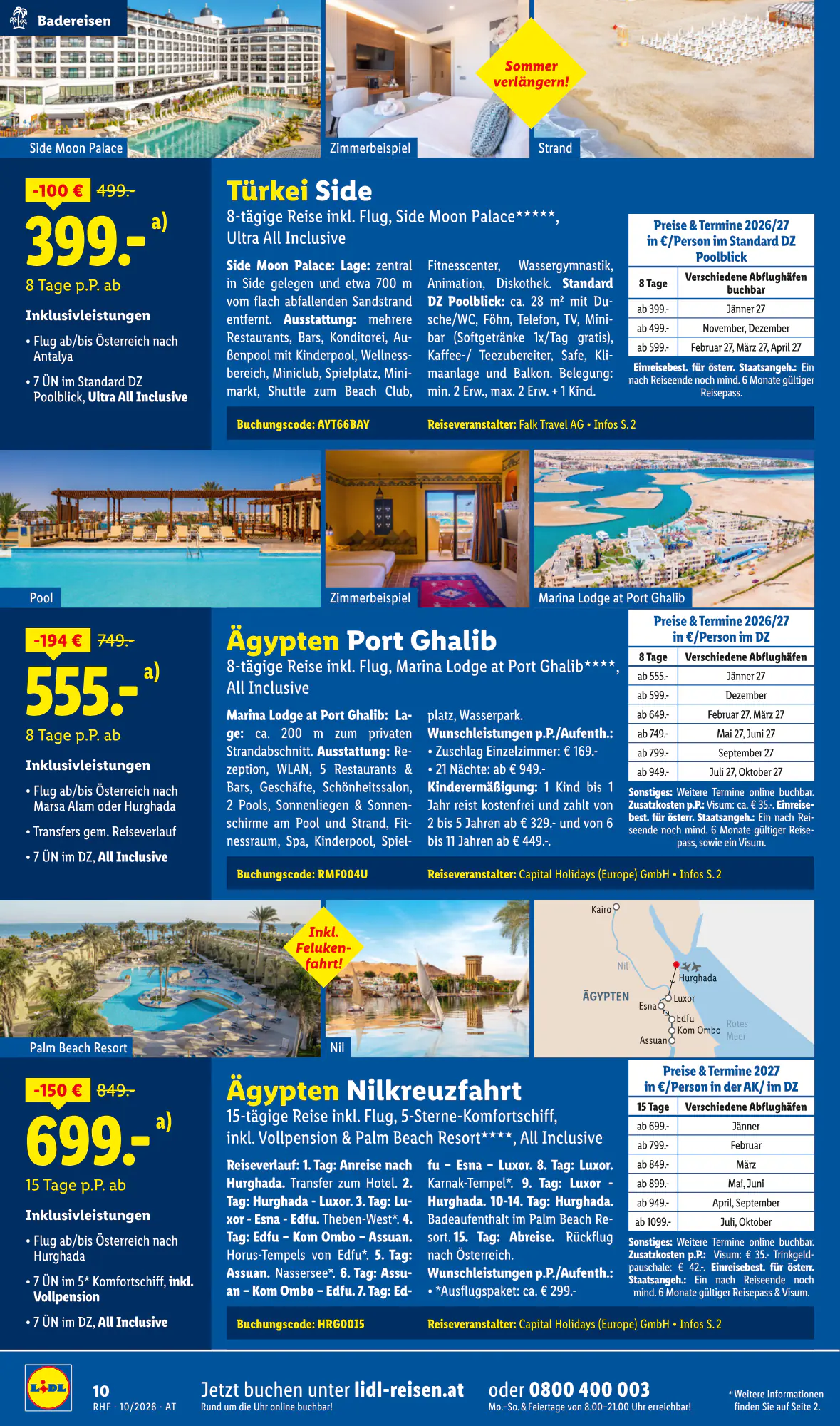 Lidl Reisen Flugblatt (ab 30.09.2026) - Angebote und Prospekt - Seite 10