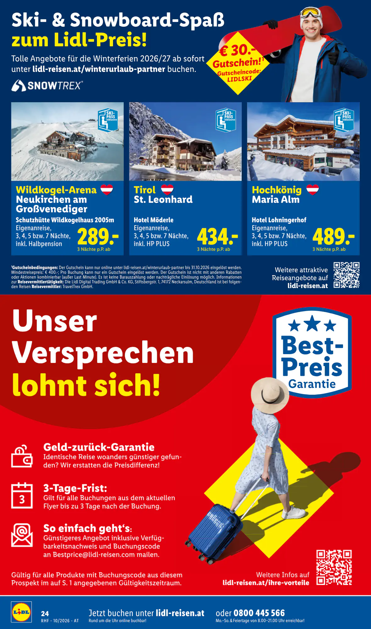 Lidl Reisen Flugblatt (ab 30.09.2026) - Angebote und Prospekt - Seite 24