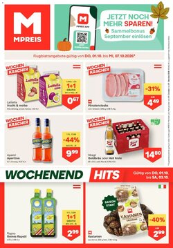 MPreis Flugblatt (ab 01.10.2026) - Angebote und Prospekt