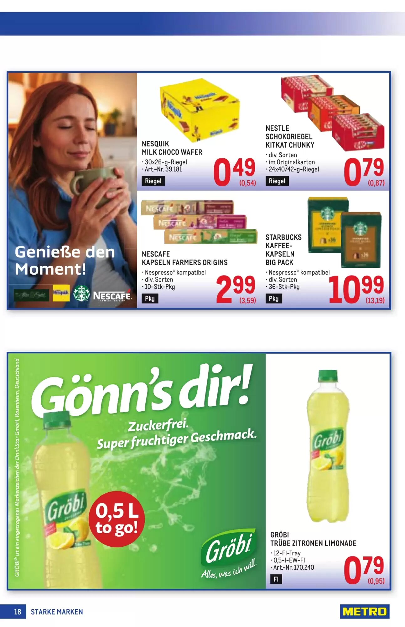 Metro Flugblatt (ab 01.10.2026) - Angebote und Prospekt - Seite 18