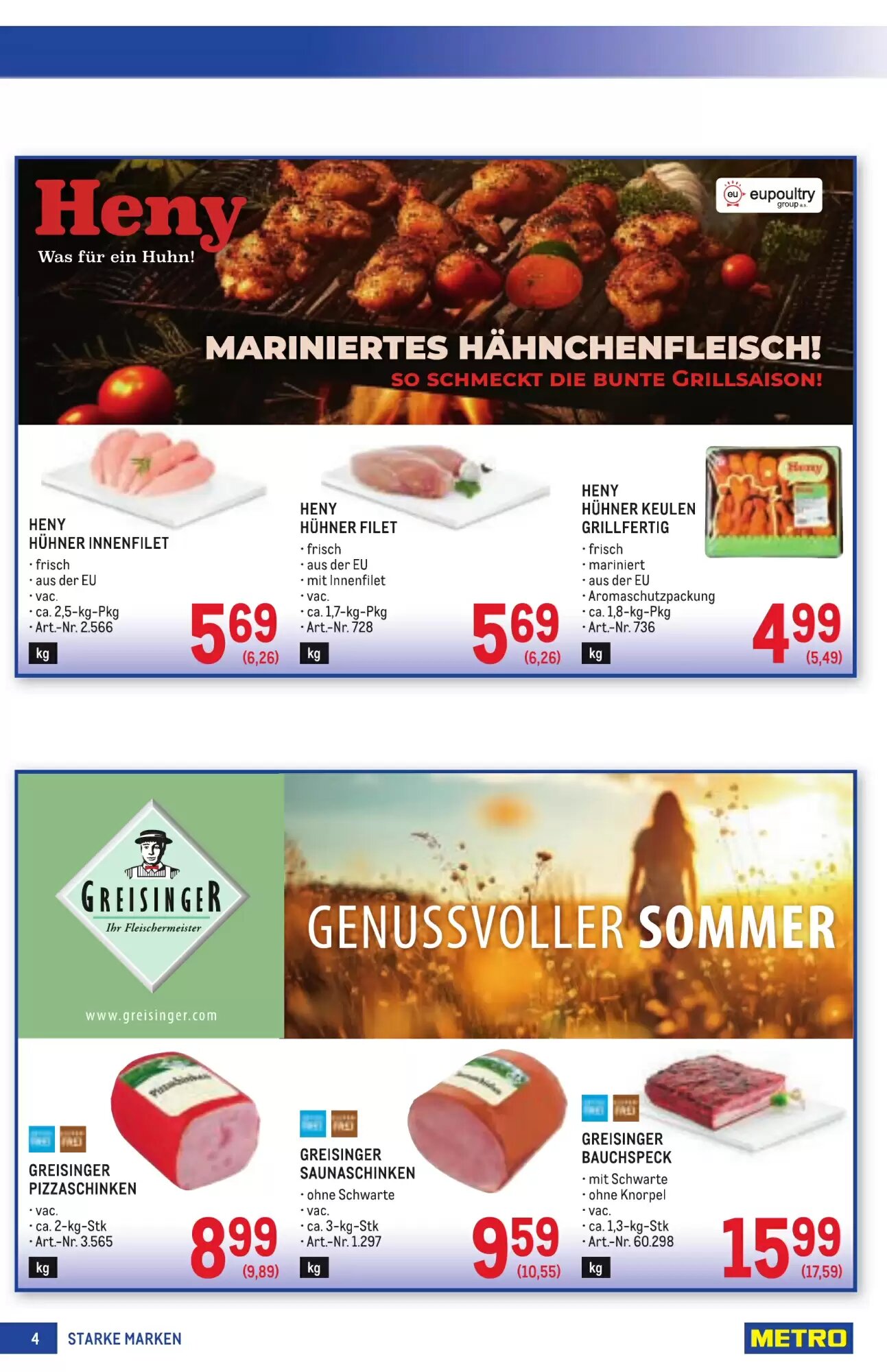 Metro Flugblatt (ab 01.10.2026) - Angebote und Prospekt - Seite 4