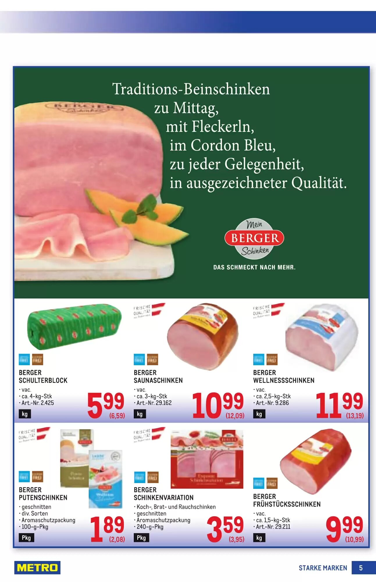 Metro Flugblatt (ab 01.10.2026) - Angebote und Prospekt - Seite 5