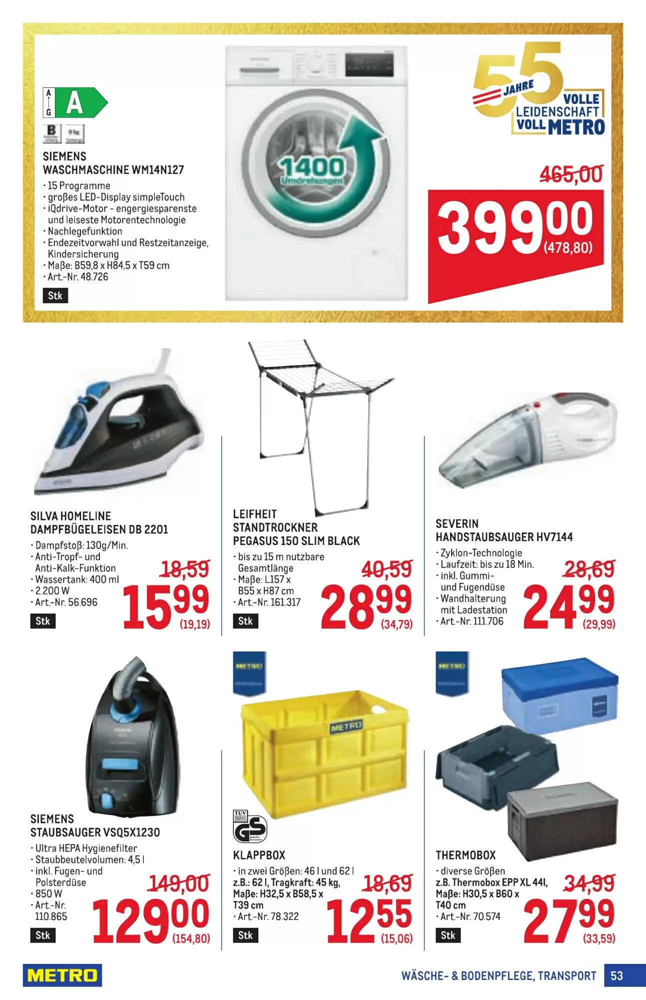 Metro Flugblatt (ab 01.10.2026) - Angebote und Prospekt - Seite 53