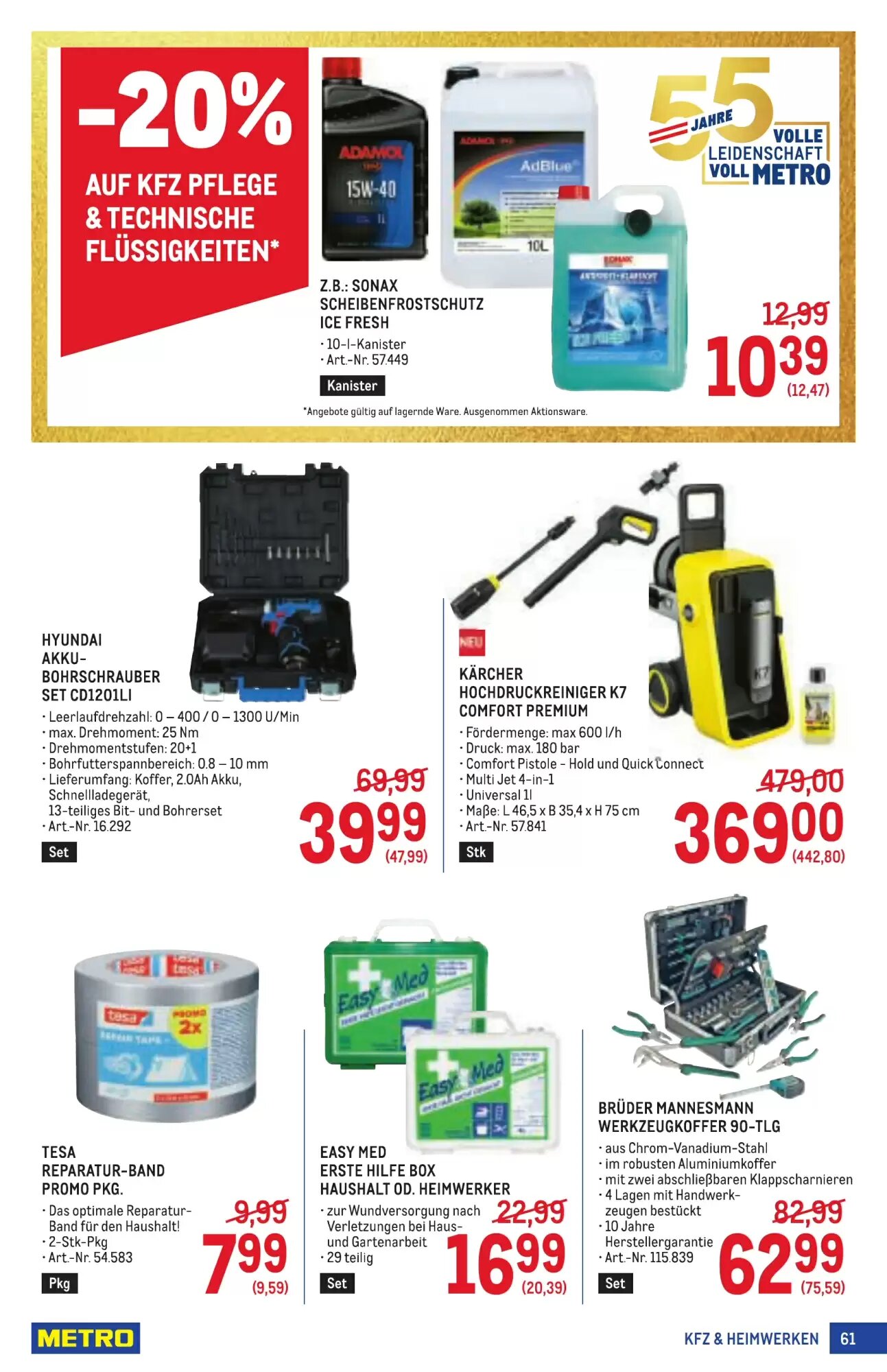 Metro Flugblatt (ab 01.10.2026) - Angebote und Prospekt - Seite 61