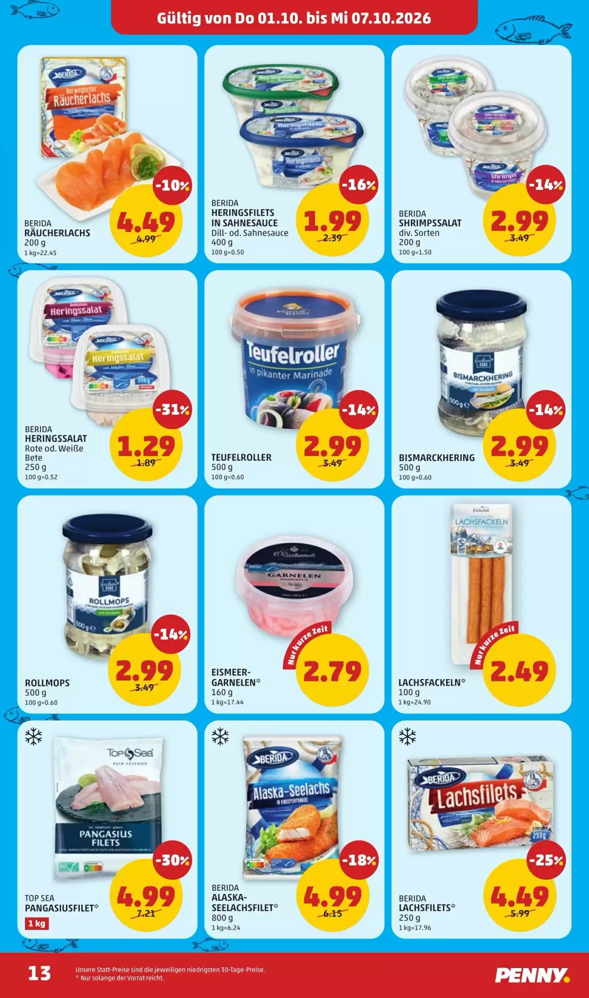 PENNY Flugblatt (ab 01.10.2026) - Angebote und Prospekt - Seite 13