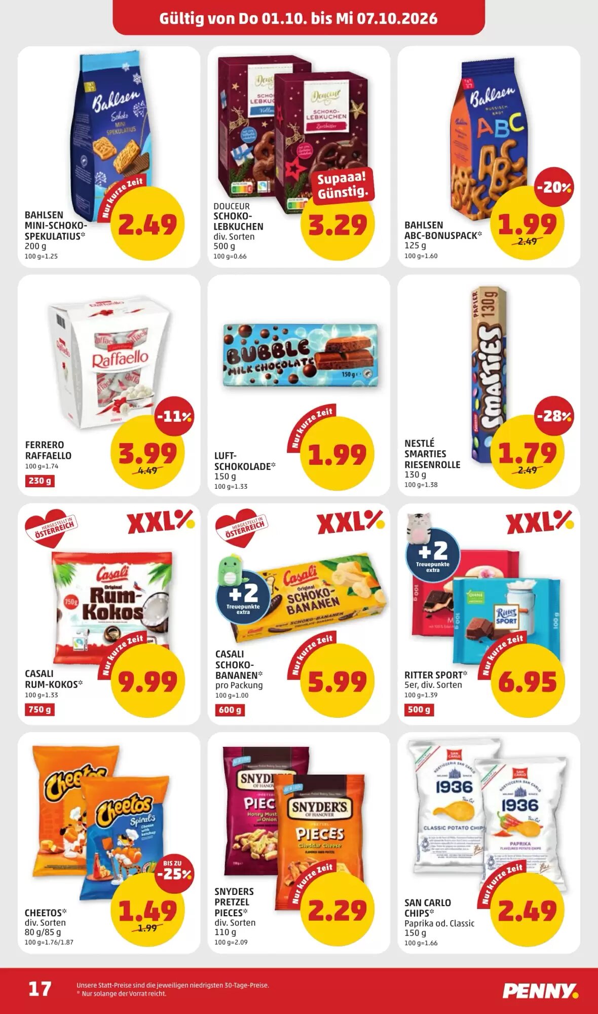 PENNY Flugblatt (ab 01.10.2026) - Angebote und Prospekt - Seite 17