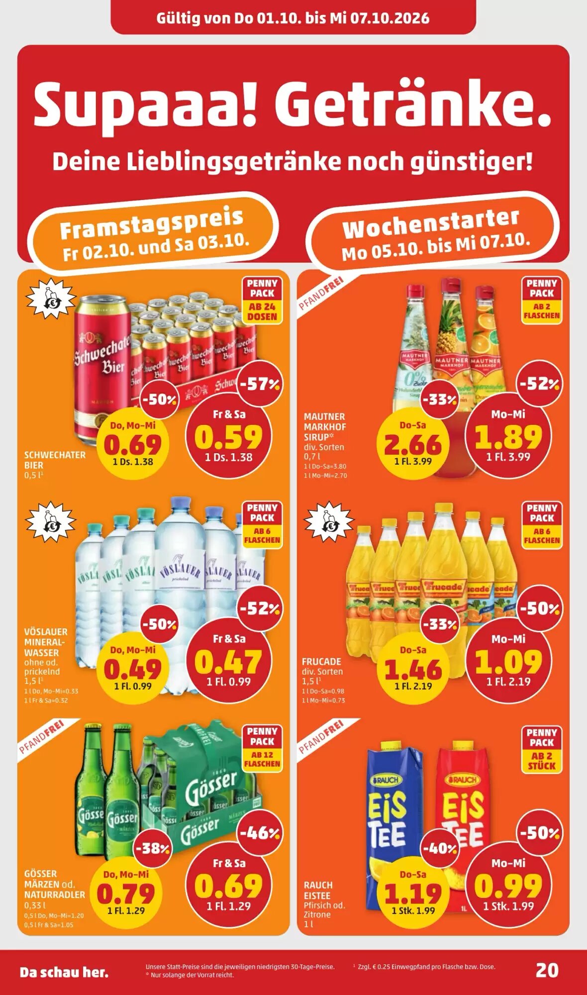 PENNY Flugblatt (ab 01.10.2026) - Angebote und Prospekt - Seite 20