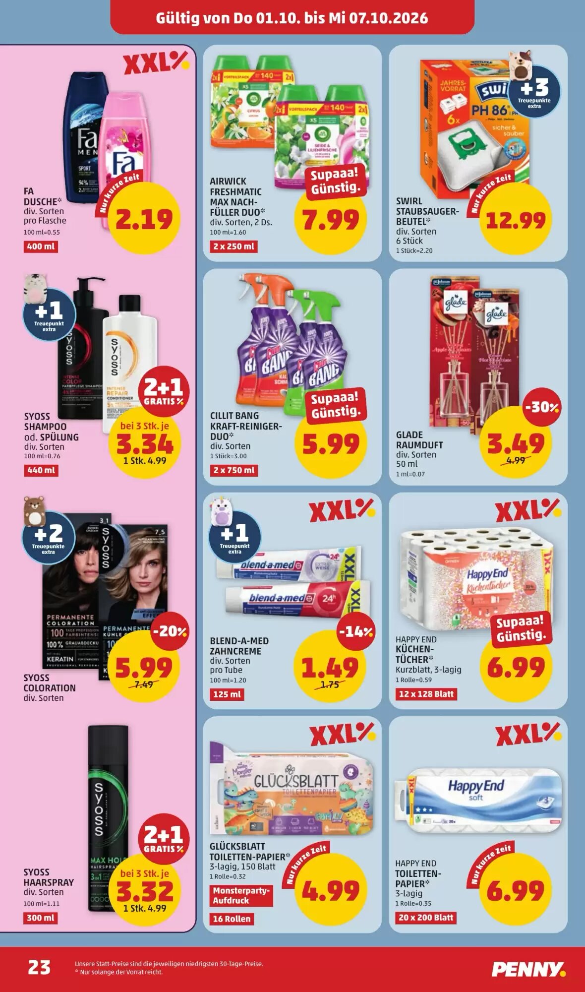 PENNY Flugblatt (ab 01.10.2026) - Angebote und Prospekt - Seite 23