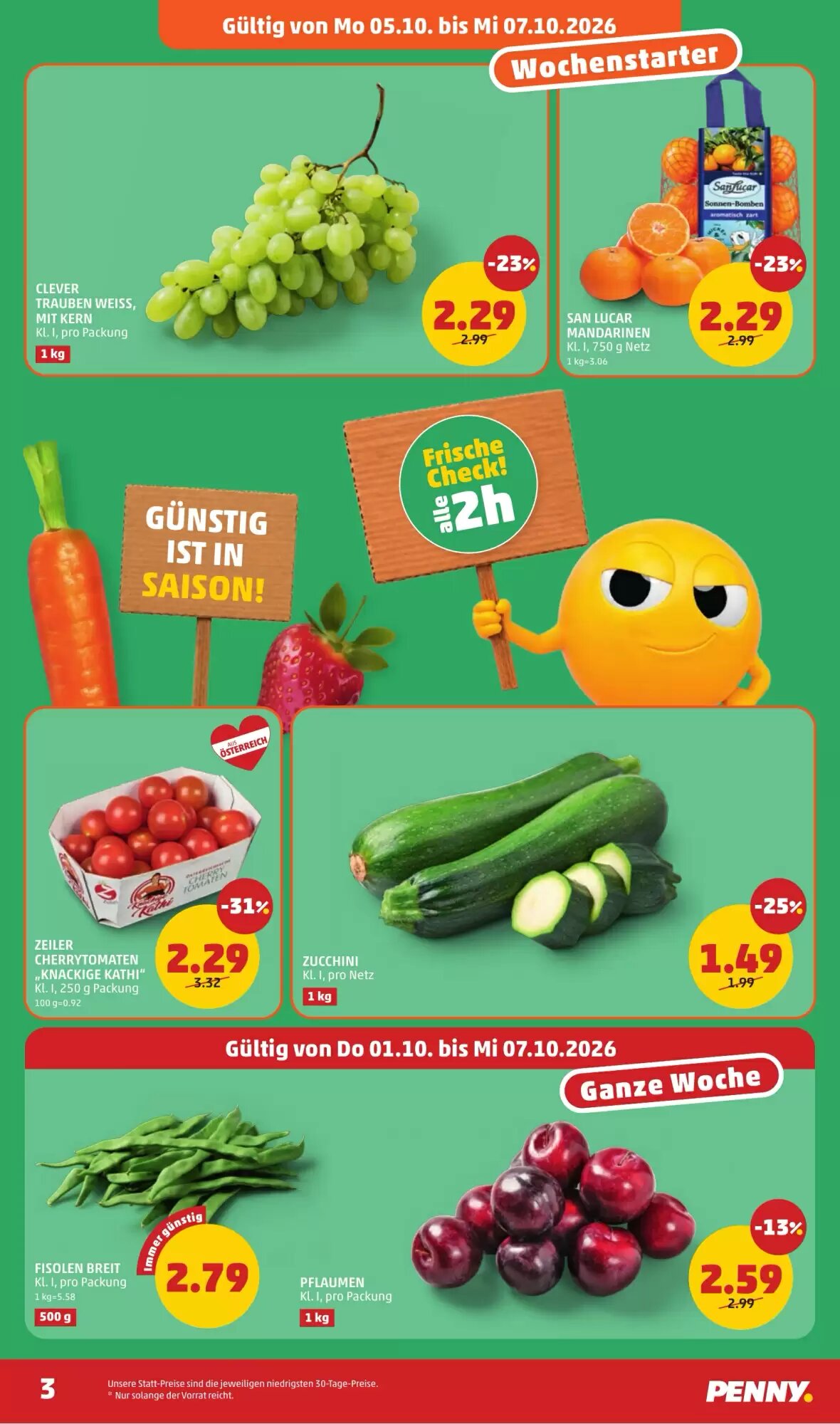 PENNY Flugblatt (ab 01.10.2026) - Angebote und Prospekt - Seite 3