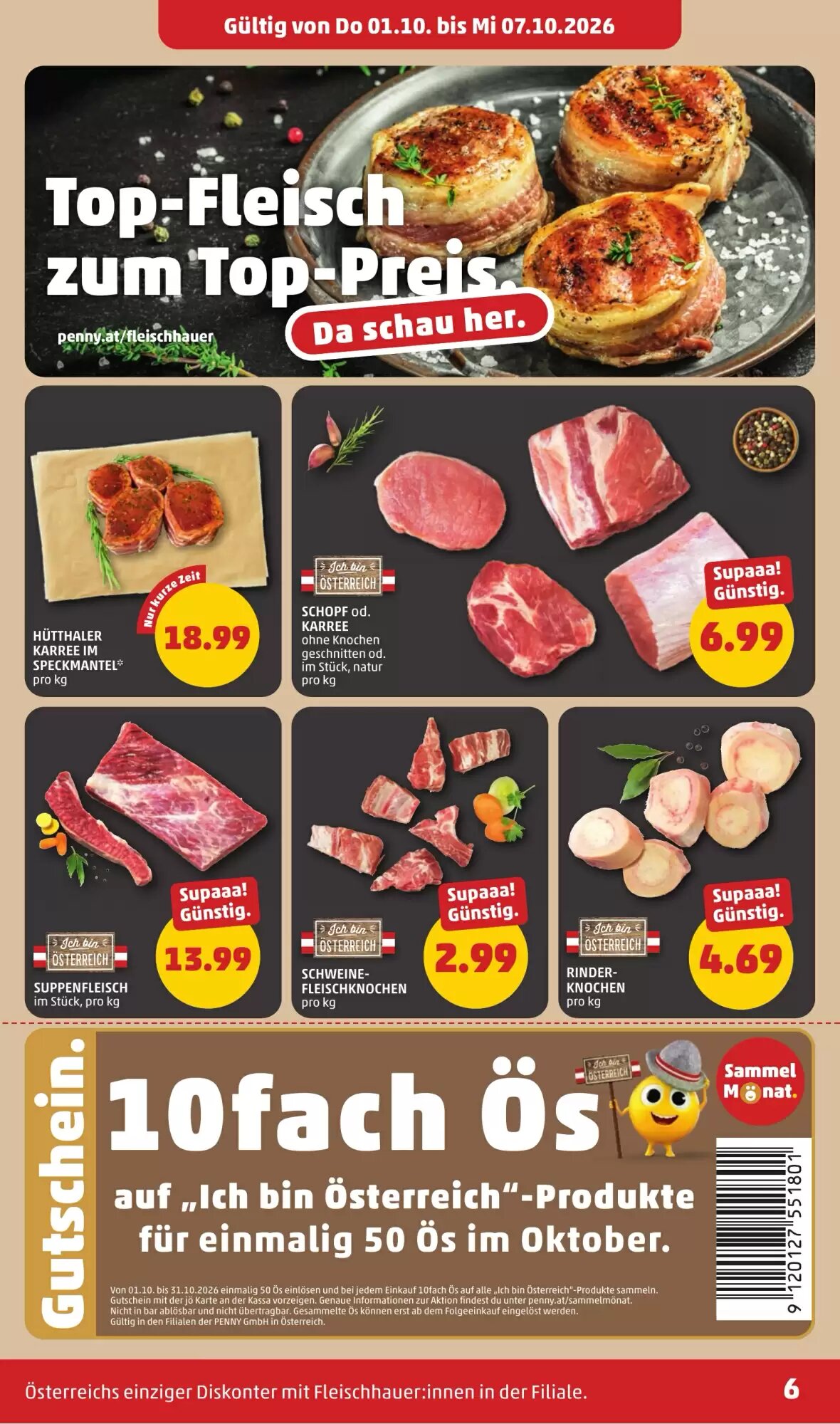 PENNY Flugblatt (ab 01.10.2026) - Angebote und Prospekt - Seite 6