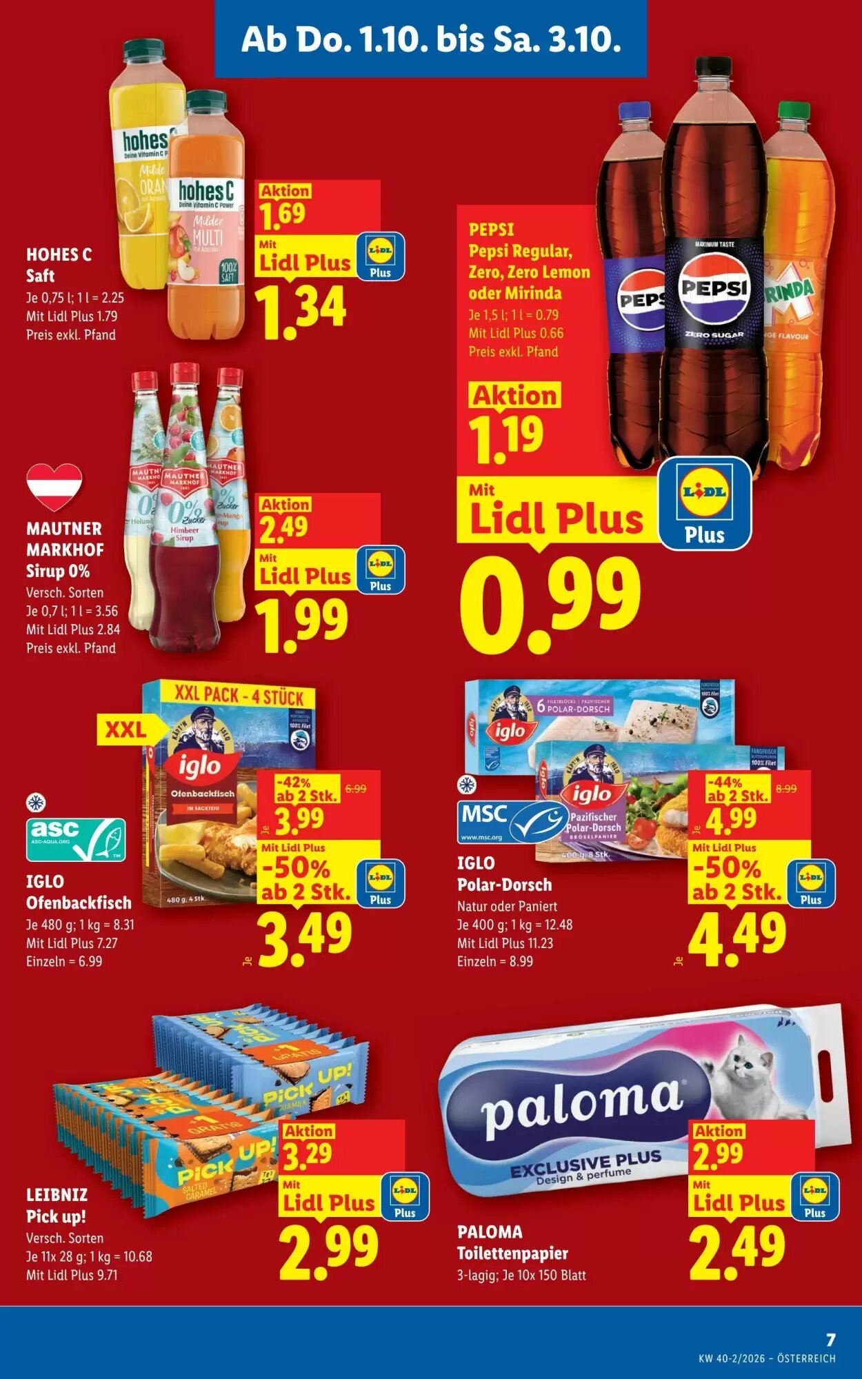 Lidl Flugblatt (ab 01.10.2026) - Angebote und Prospekt - Seite 9