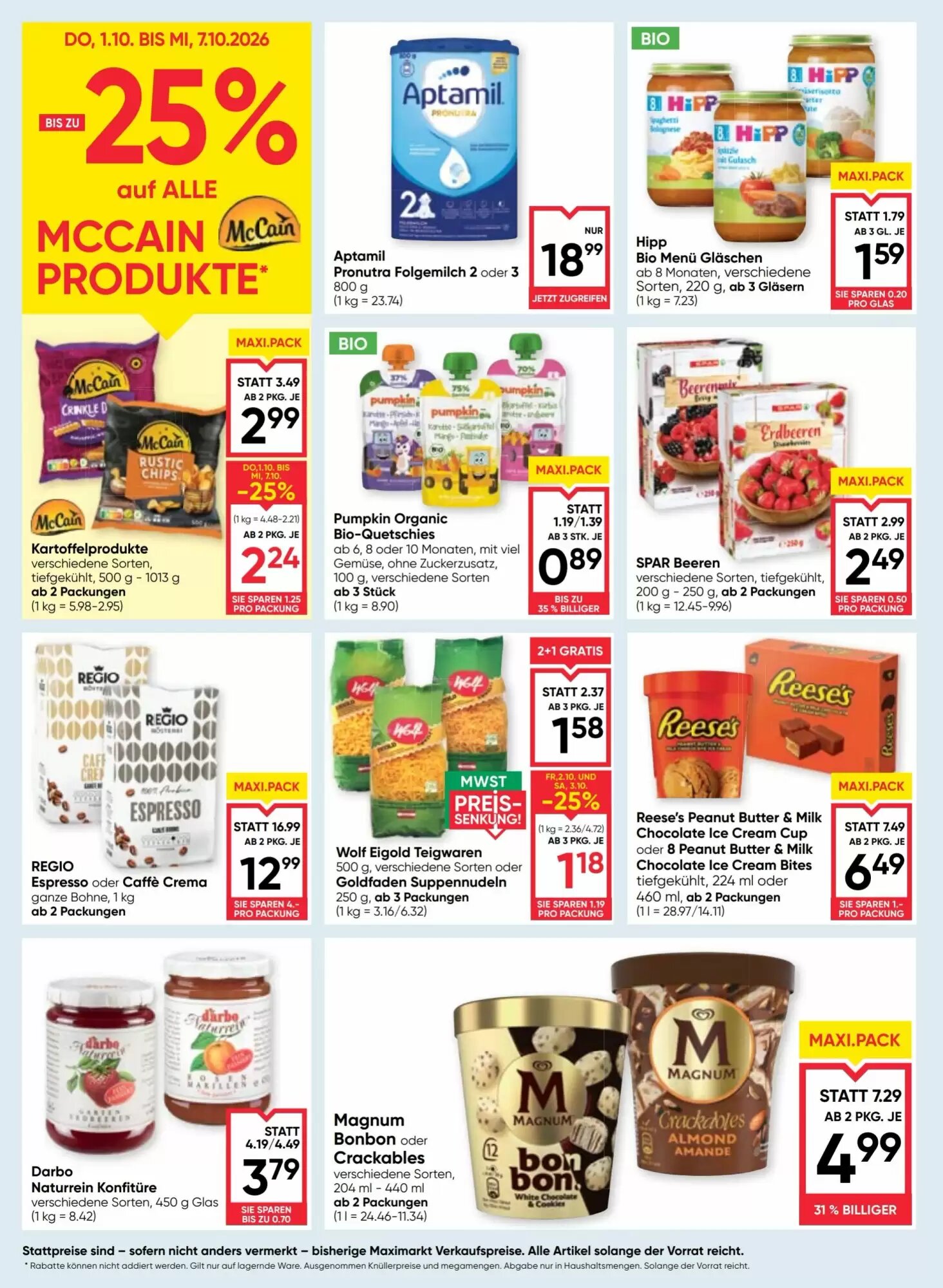 Maximarkt Flugblatt (ab 01.10.2026) - Angebote und Prospekt - Seite 10