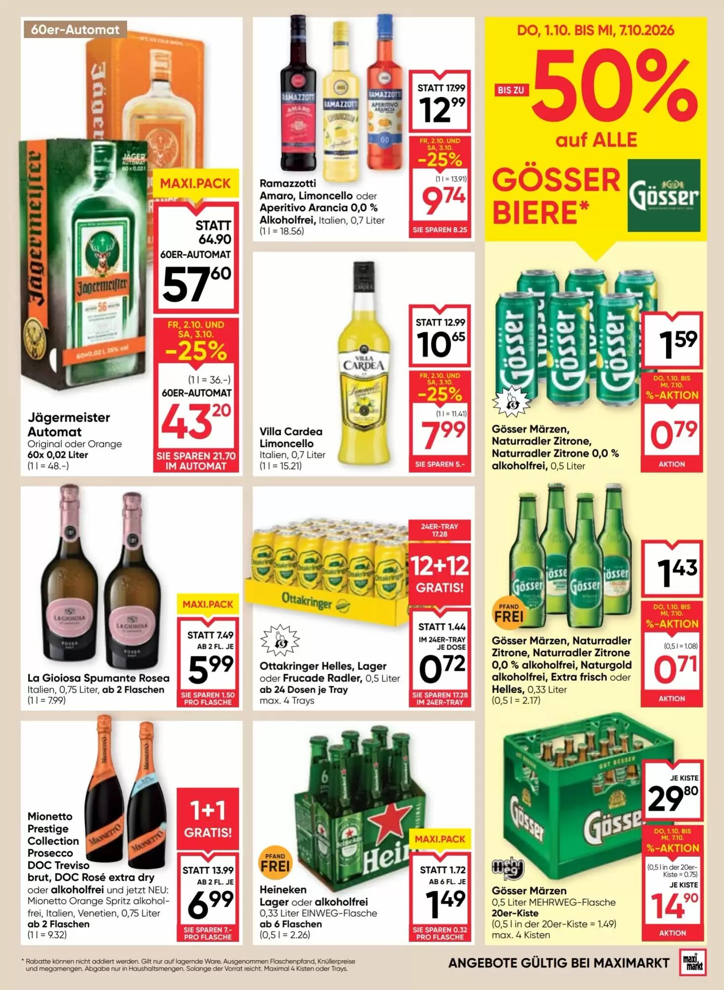 Maximarkt Flugblatt (ab 01.10.2026) - Angebote und Prospekt - Seite 13