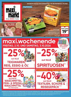 Maximarkt Flugblatt (ab 01.10.2026) - Angebote und Prospekt