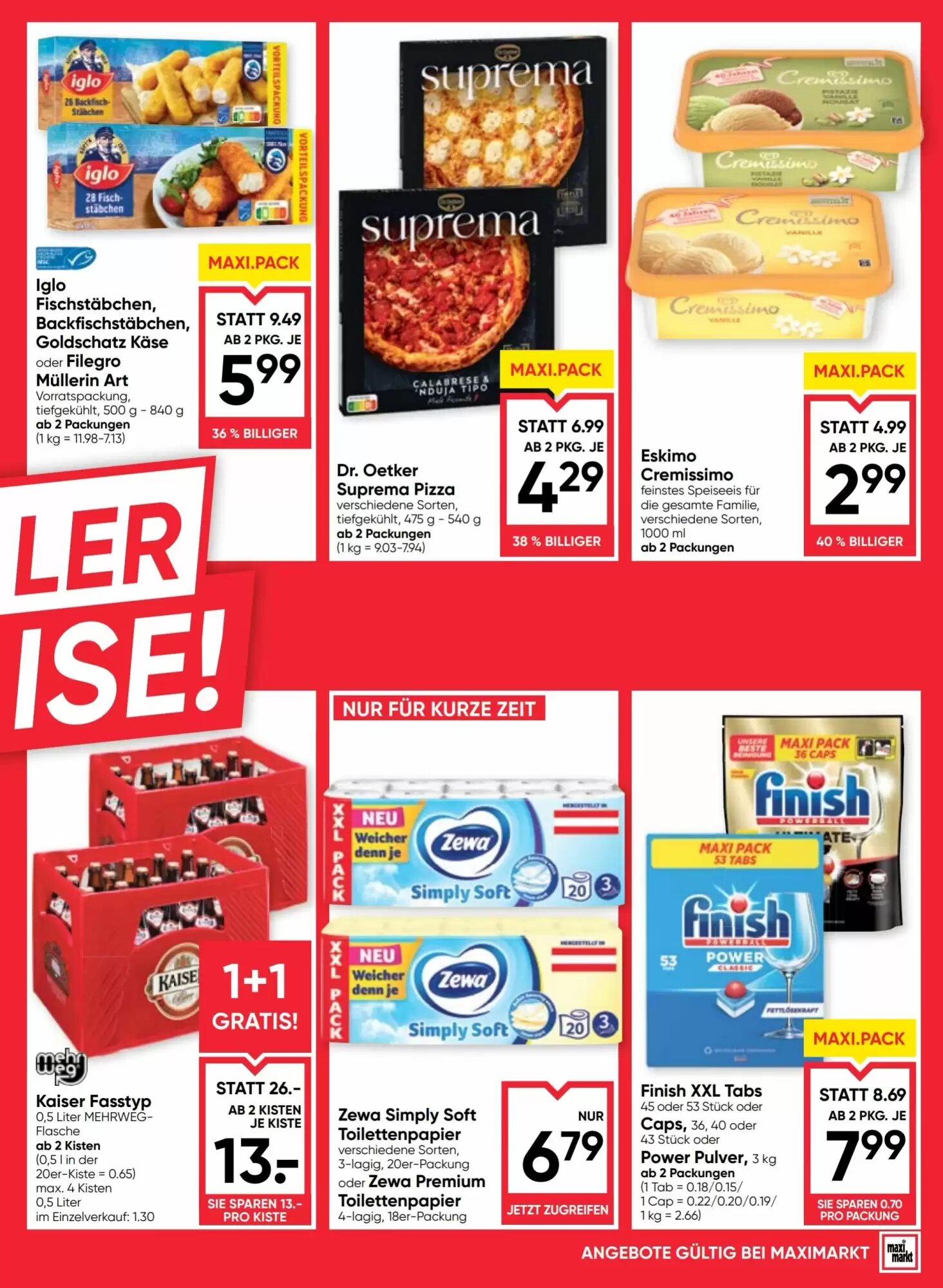 Maximarkt Flugblatt (ab 01.10.2026) - Angebote und Prospekt - Seite 3