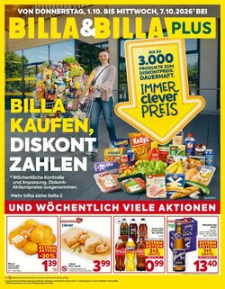 Billa Flugblatt (ab 01.10.2026) - Angebote und Prospekt