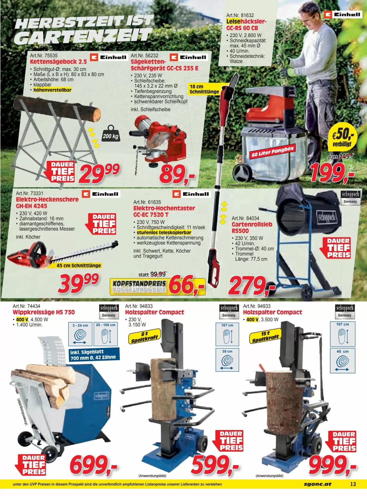 Zgonc Flugblatt (ab 01.10.2026) - Angebote und Prospekt - Seite 13