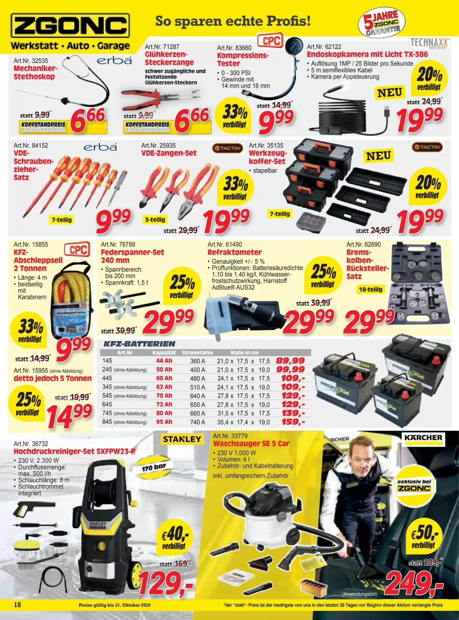 Zgonc Flugblatt (ab 01.10.2026) - Angebote und Prospekt - Seite 18