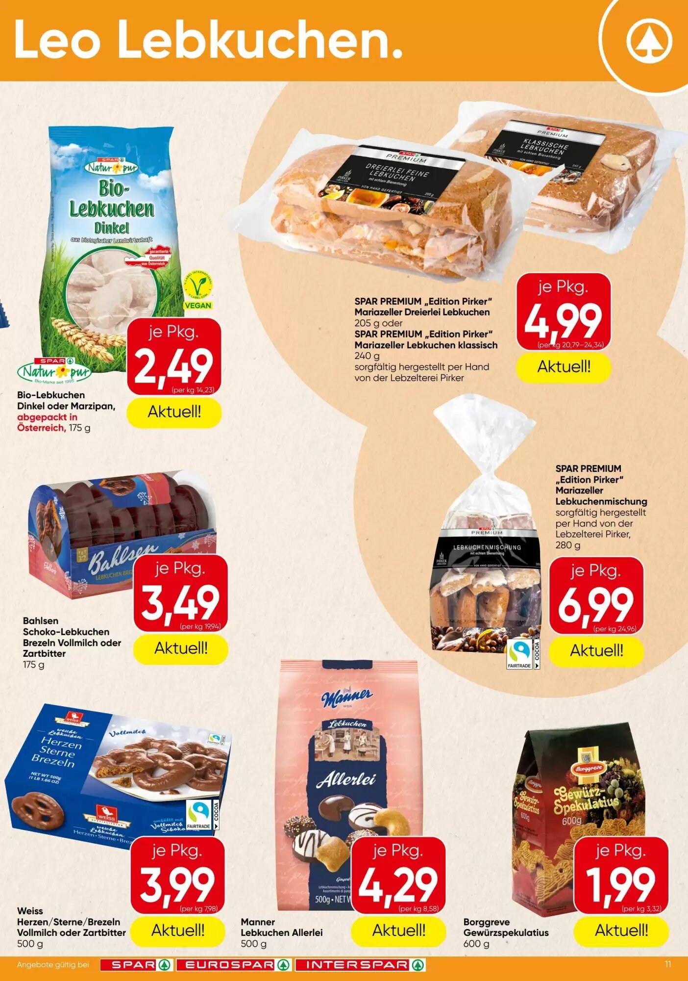 Spar Flugblatt (ab 01.10.2026) - Angebote und Prospekt - Seite 11