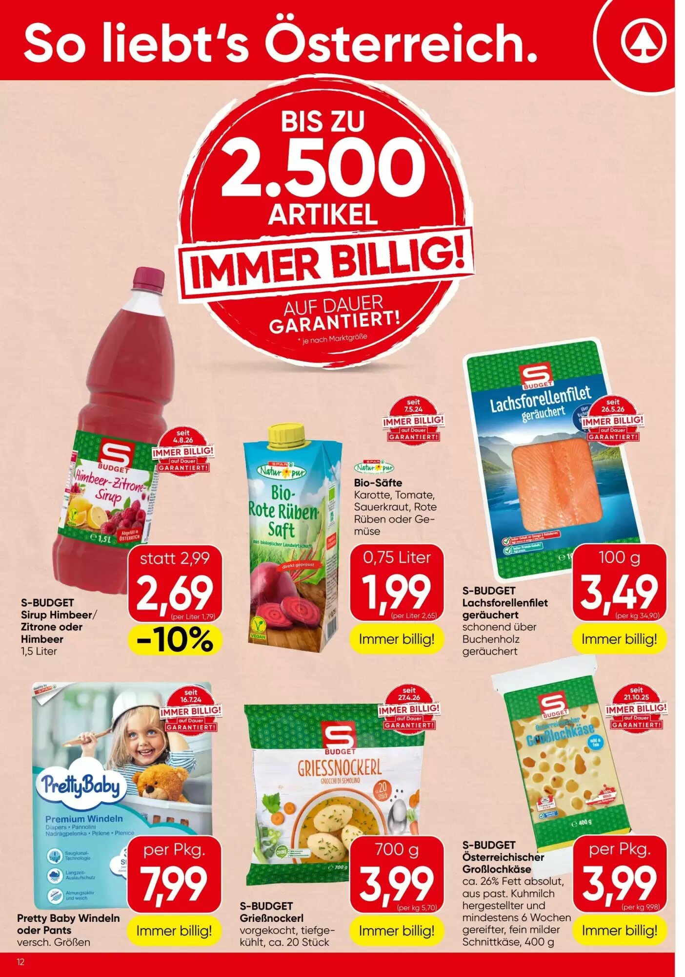 Spar Flugblatt (ab 01.10.2026) - Angebote und Prospekt - Seite 12