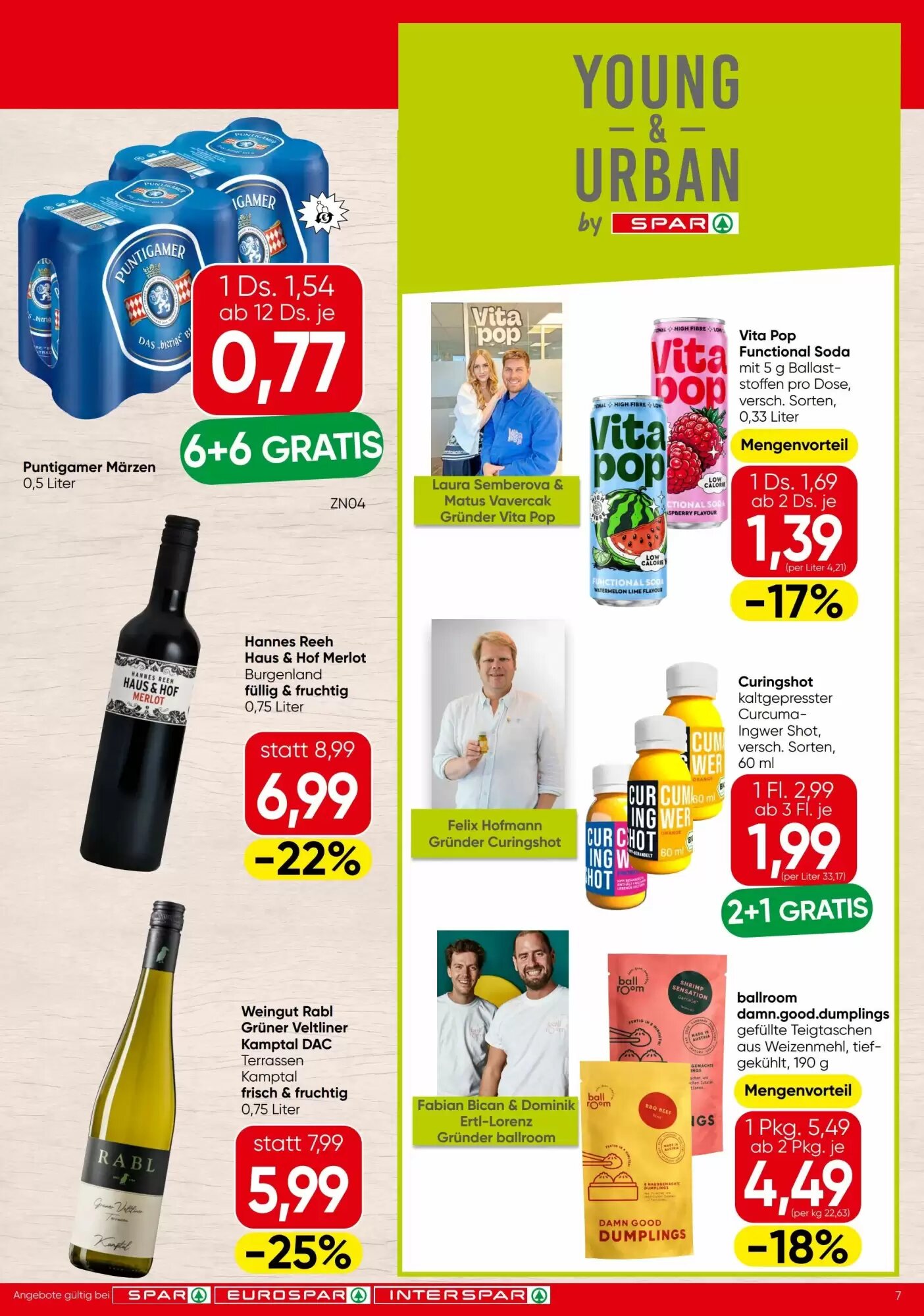 Spar Flugblatt (ab 01.10.2026) - Angebote und Prospekt - Seite 7