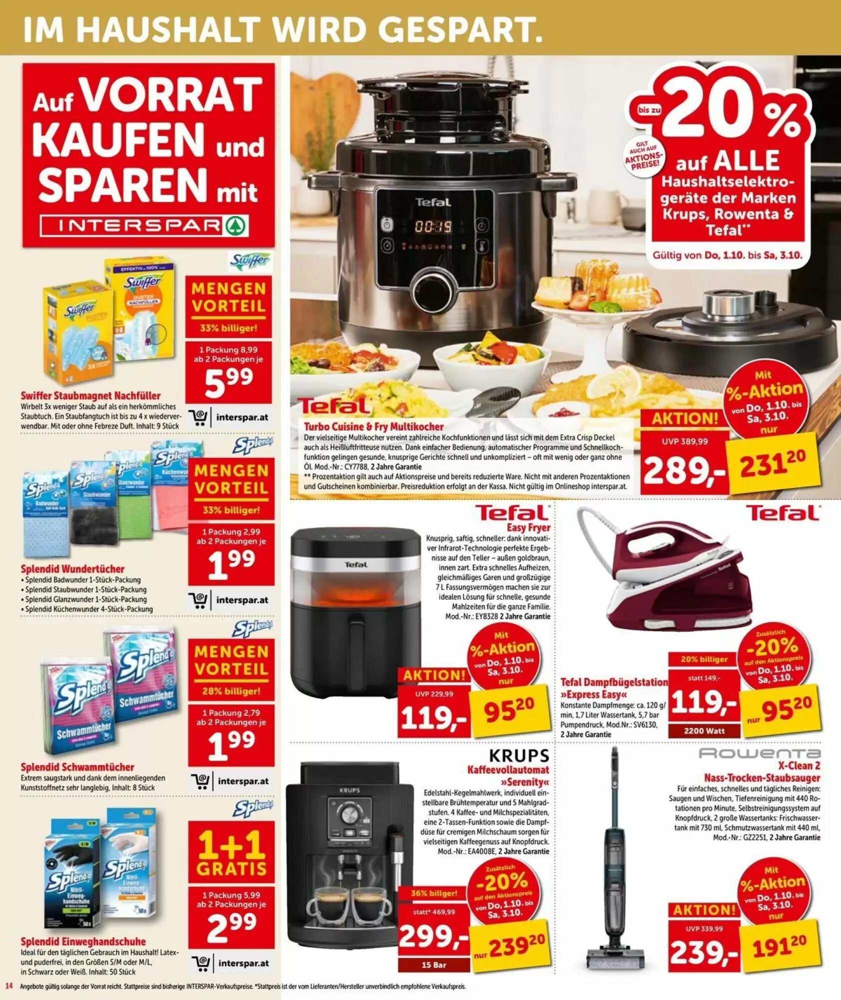 Interspar Flugblatt (ab 01.10.2026) - Angebote und Prospekt - Seite 14