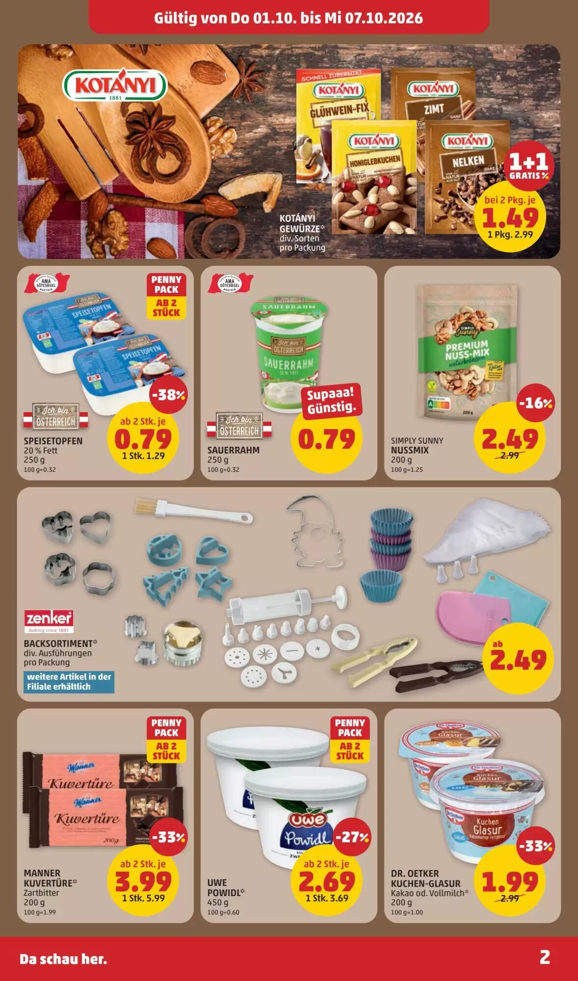 PENNY Flugblatt (ab 01.10.2026) - Angebote und Prospekt - Seite 2
