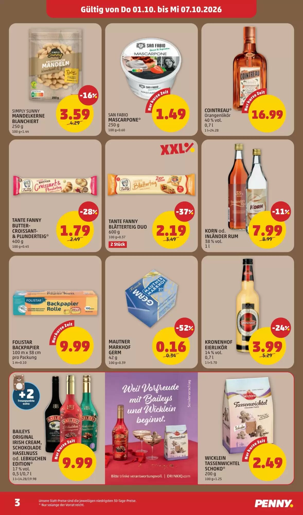 PENNY Flugblatt (ab 01.10.2026) - Angebote und Prospekt - Seite 3