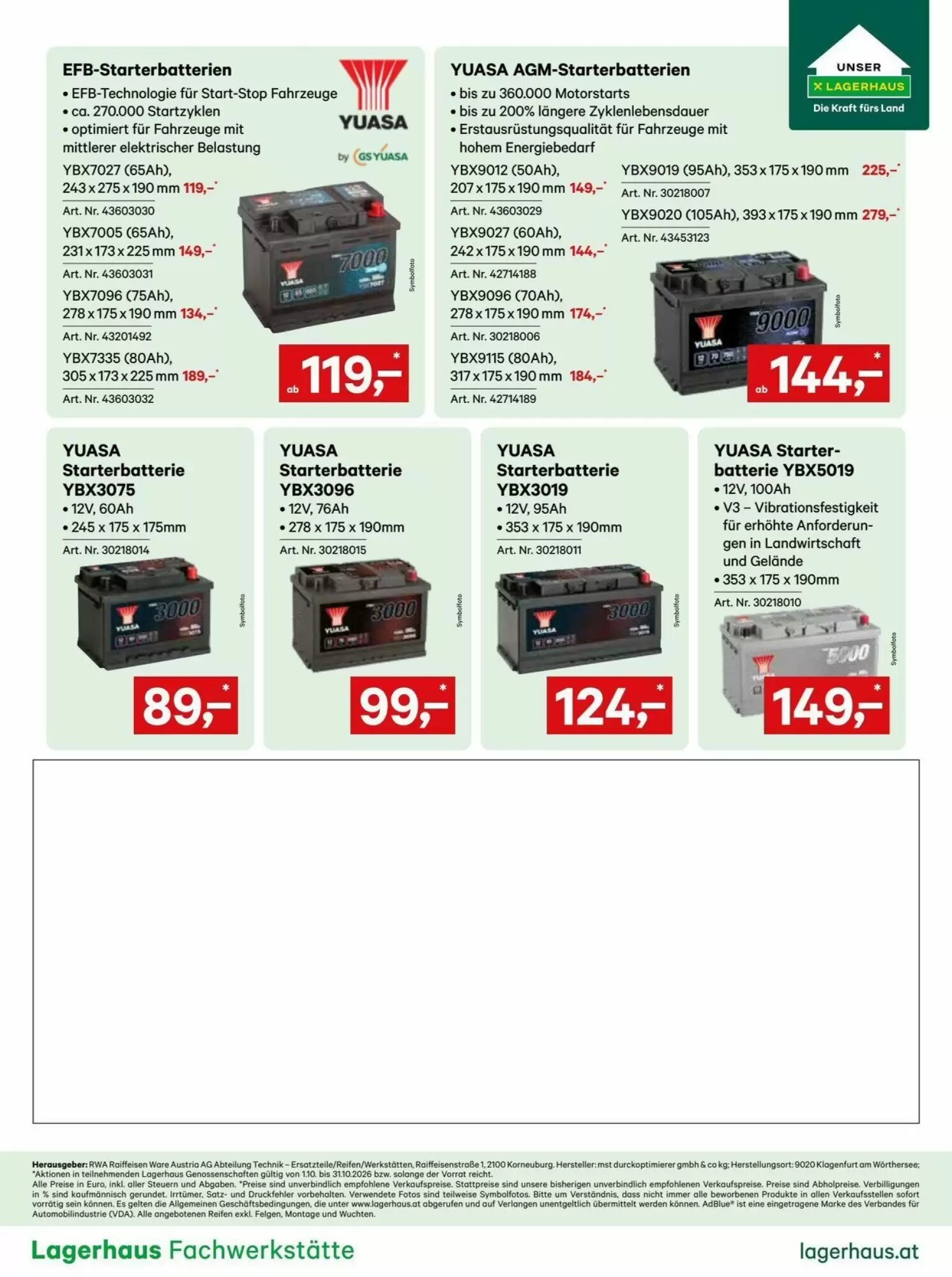 Lagerhaus Graz Land Flugblatt (ab 01.10.2026) - Angebote und Prospekt - Seite 4