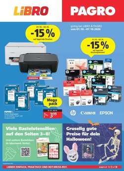 Pagro Diskont Flugblatt (ab 01.10.2026) - Angebote und Prospekt